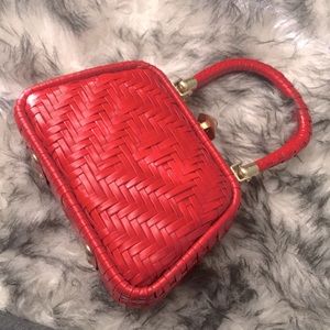 Vintage red purse